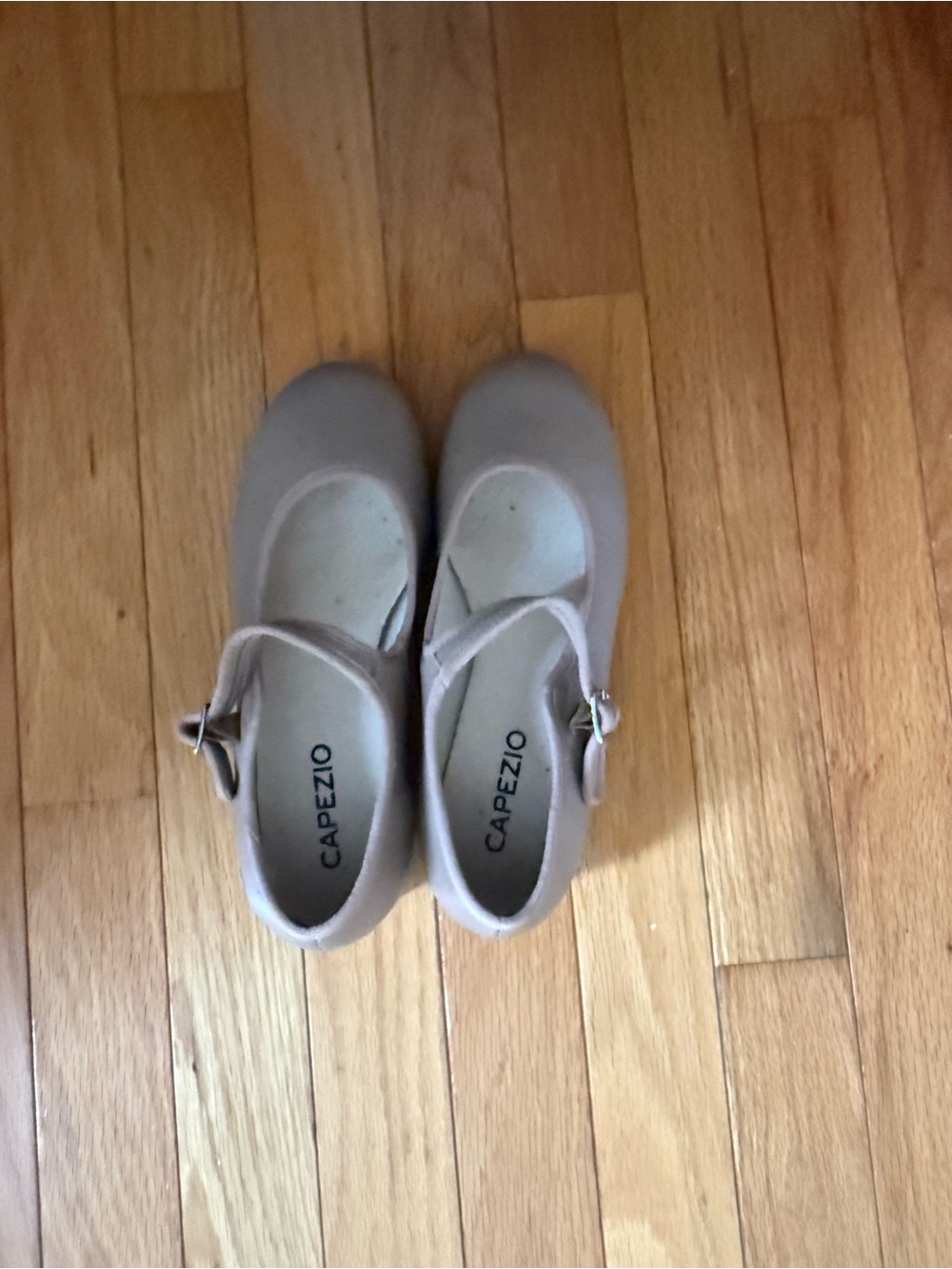 Capezio Girls' Caramel Mary Jane Tap Shoes-3800